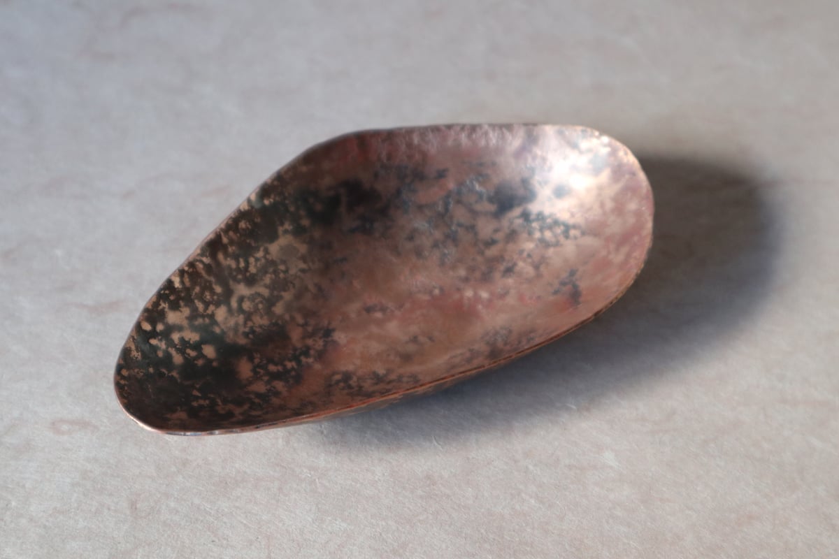 茶則 石舟/銅 105 | 桃居 online 展覧会