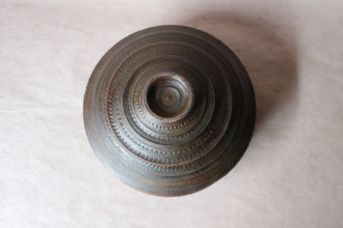 刻印陶胎漆器 鉢 N048 | 桃居 online 展覧会