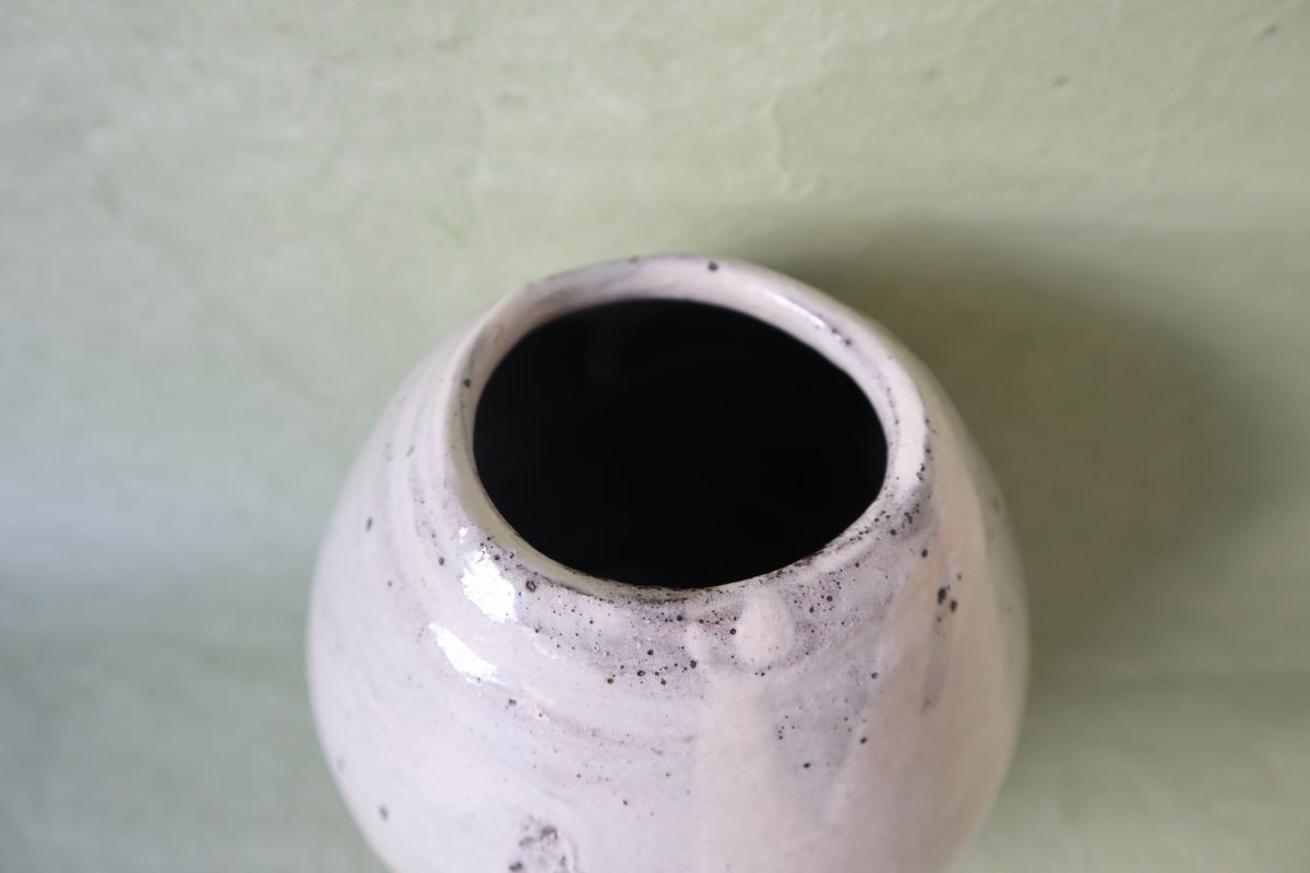 お値下げ川渕直樹  粉引き徳利と酒盃 和食器 粉引酒盃 (共箱付no.9） 作家「川淵直樹」