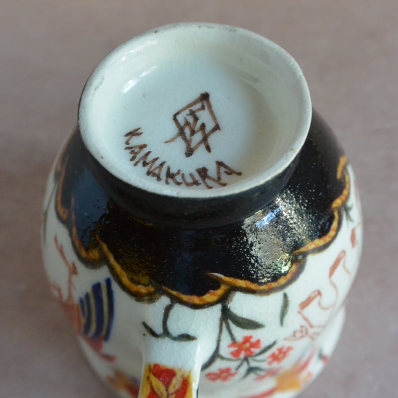 色絵象・孔雀文 コーヒーカップ＆ソーサー 020 | 桃居 online 展覧会