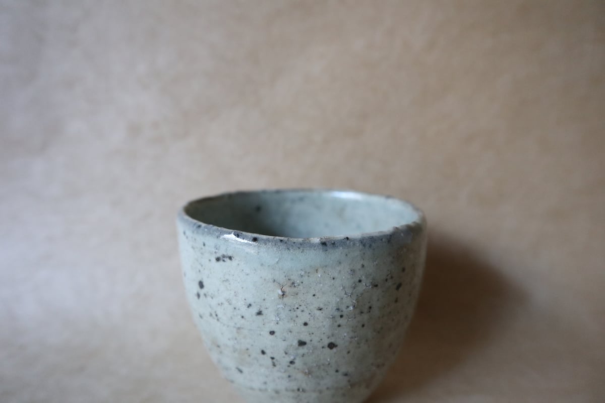 粉引湯呑み筒057 | 桃居 online 展覧会