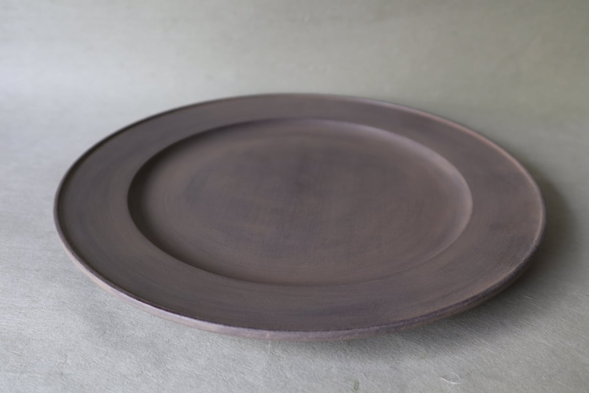 白漆リム皿 036 | 桃居 online 展覧会