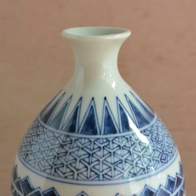 染付地文徳利 022 | 桃居 online 展覧会