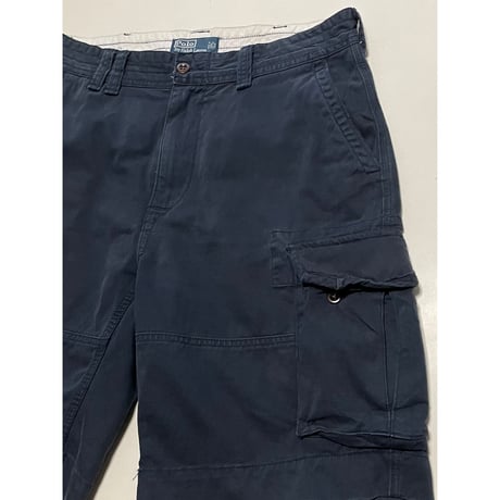 USED POLOラルフローレン カーゴショートパンツ NVY 34