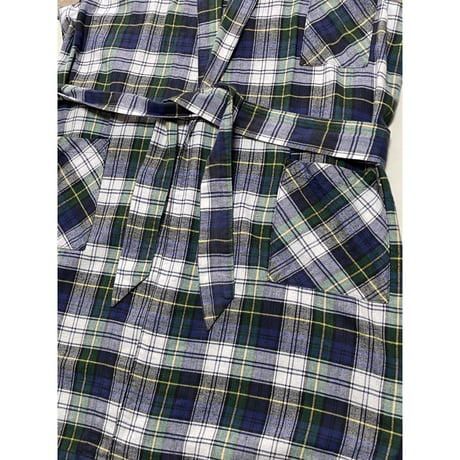 USED LL Bean アメリカ製　タータンチェックガウン MEDIUM
