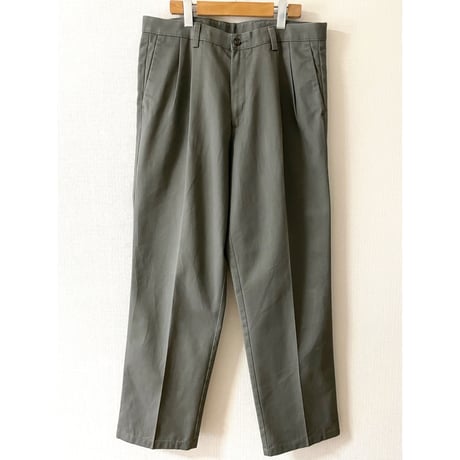 USED Levi's DOCKERS CLASSIC FIT ツータックトラウザー34/32