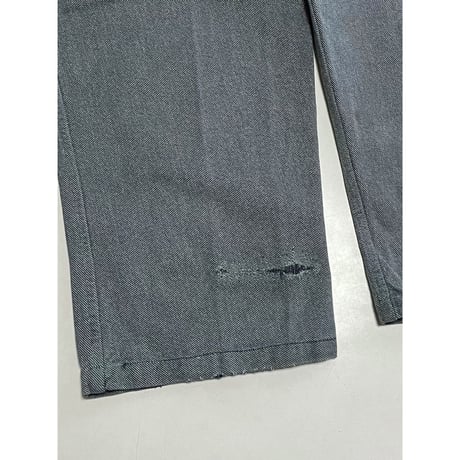 USED スイス軍　デニムワークパンツ 32/28相当 63