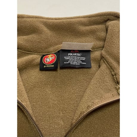 DEAD STOCK USMC ポーラテックフリース　プルオーバー　コヨーテ  デッドストック