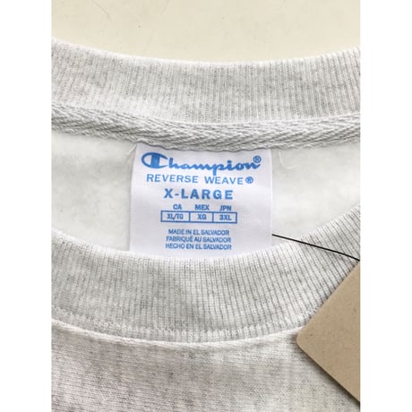 Champion リバースウィーブ　CREW ヘザーグレー　GEORGETOWN チャンピオン