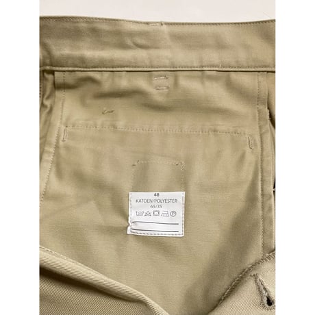 USED オランダ軍　チノパン　ボタンフライ　サイズ48