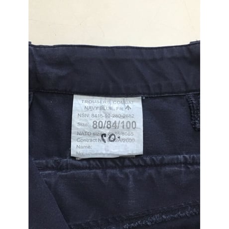 USED ROYAL NAVY カーゴパンツ　斜めポケット80/84/100 イギリス軍