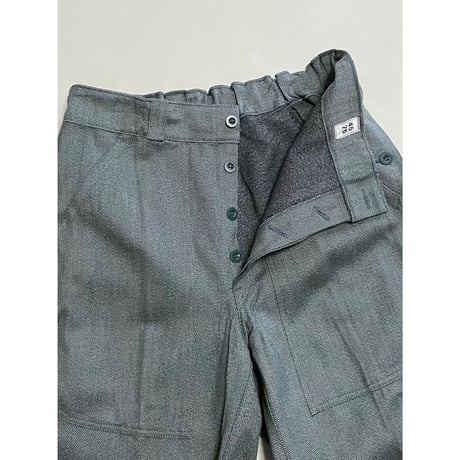 DEAD STOCK スイス軍　デニムワークパンツ 45/76