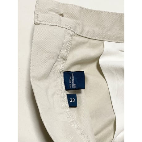 USED POLOラルフローレン ツータックチノショーツ TYLER 33