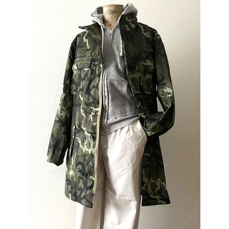 DEAD STOCK チェコ軍 M95 フィールドコートウッドランド 3-50