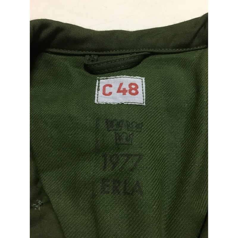 DEAD STOCK スウェーデン軍 M59 フィールドジャケット C48 | FBR TRA...