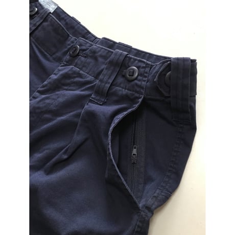 USED ロイヤルネイビーカーゴパンツ 斜めポケット　80/80/96 イギリス軍