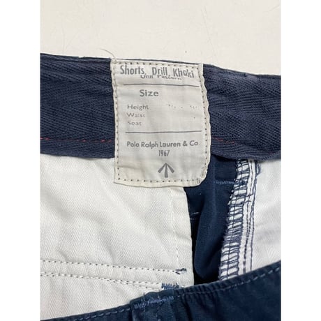 USED POLO ラルフローレン カーゴショーツ NVY 36