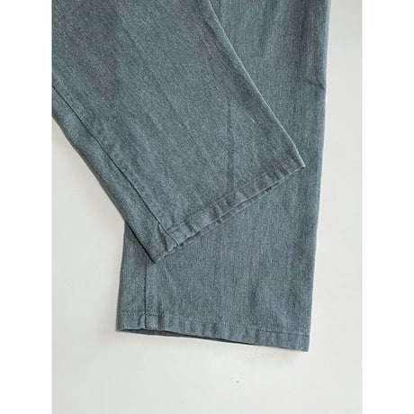 VINTAGE  60's スイス軍　デニムワークパンツ 前期型　45/80 アルミボタン