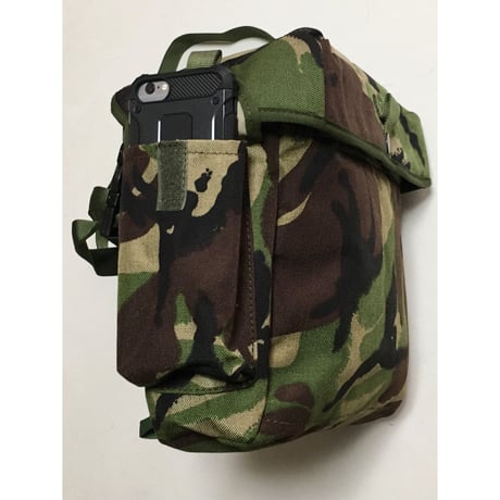 DEAD STOCK イギリス軍　DPMカモ　ガスマスクバッグ　デッドストック