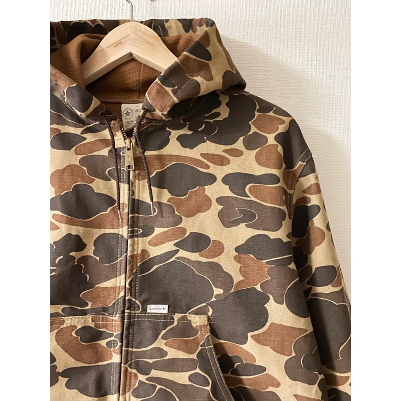 USED Carhartt カーハート アクティブJKT ダックハンターカモ 80 USED Carhartt カーハート アクティブJKT ダックハンターカモ 80