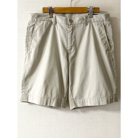 USED POLO ラルフローレン CLASSIC FIT チノショーツ　34 アイボリー