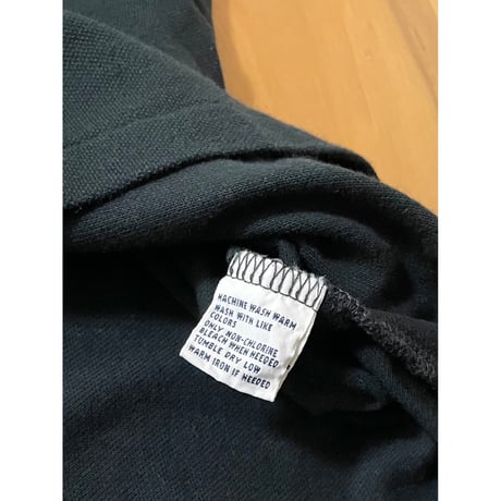 USED POLO ラルフローレン BIGポニー　ポロシャツ　黒  Mサイズ US OPEN