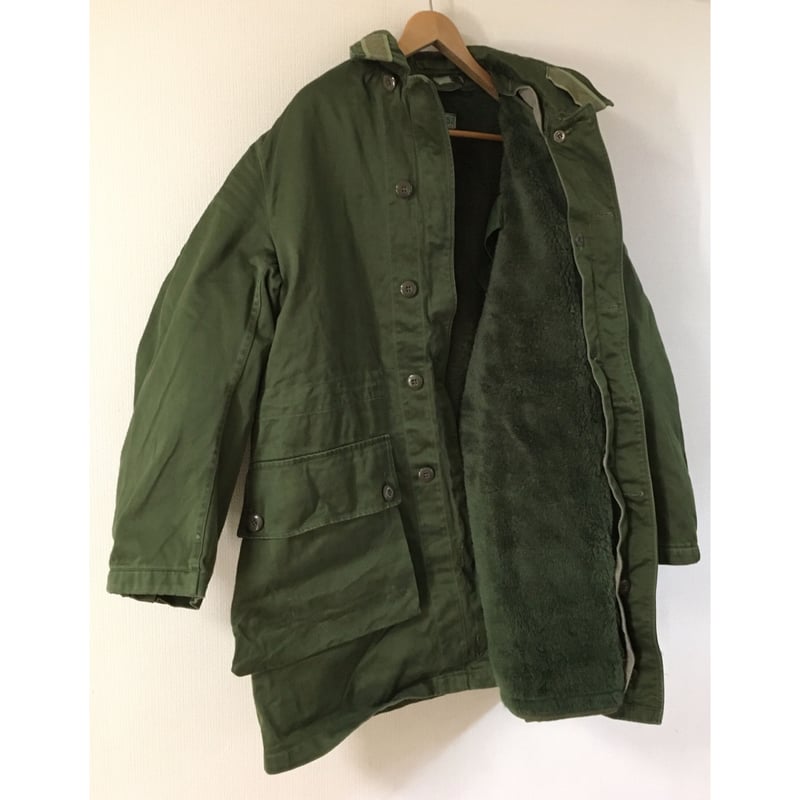 USED スウェーデン軍 M59 フィールドコート ボアライナー付き USED スウェーデン軍 M59 フィールドコート ボアライナー付き