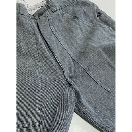 USED スイス軍　デニムワークパンツ 32/28相当 63