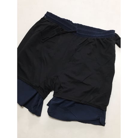 DEAD STOCK US NAVY ナイロンショートパンツ 紺　MEDIUM アメリカ製　SOFFE