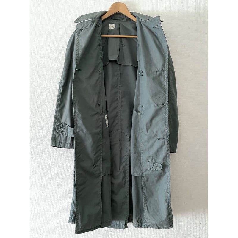 60s 米軍実物 C/N Quarpel Raincoat ミリタリーコート 1960s Vintage U.S.Army Green Cotton/Nylon Quarpel Raincoat