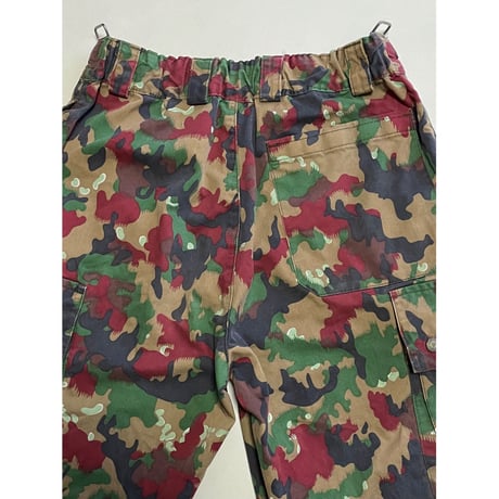 USED 90's スイス軍 M83 アルペンカモカーゴパンツ 40/72