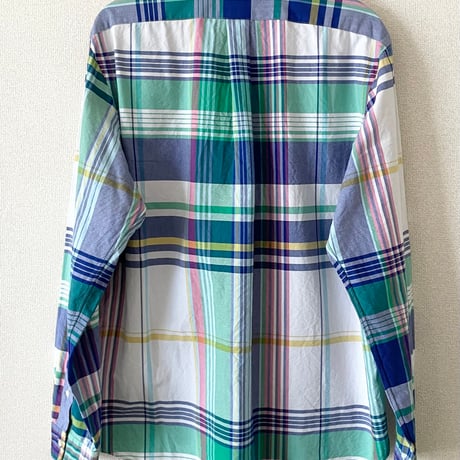 USED RALPH LAUREN CLASSIC FIT オックスフォード　ボタンダウンシャツ XL