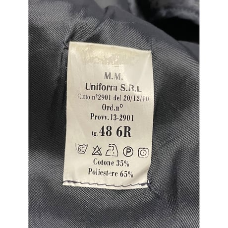 USED イタリア軍　トレンチコート 48 ライナーベスト付き