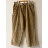 USED LL Bean 2タック太畝コーデュロイパンツ 36