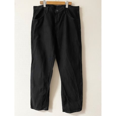 USED RUSTLER ブラックデニム 36/30