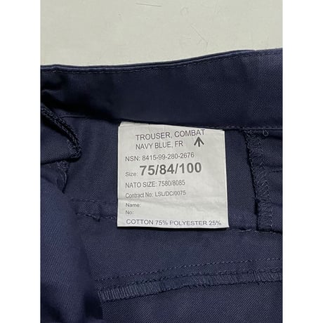 USED イギリス軍　ロイヤルネイビー カーゴパンツ 75/84/100