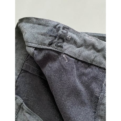 USED スイス軍　デニムワークパンツ 45/72