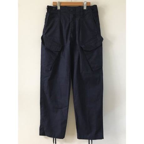 USED ロイヤルネイビー カーゴパンツ 斜めポケット　80/84/100 イギリス軍
