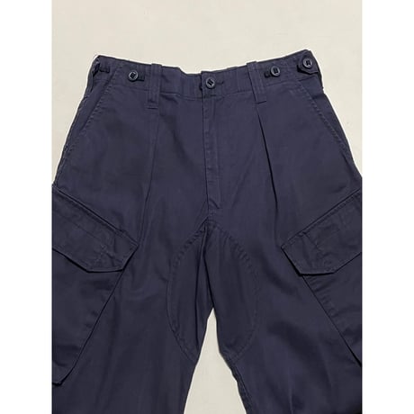 USED イギリス軍　ロイヤルネイビー　カーゴパンツ 斜めポケット 75/80/96
