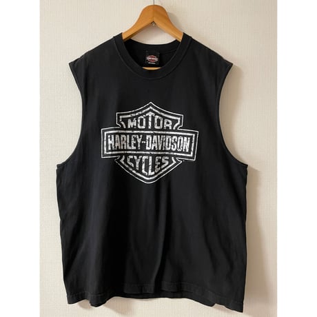 USED HARLEY DAVIDSON ノースリーブ Tシャツ　XL