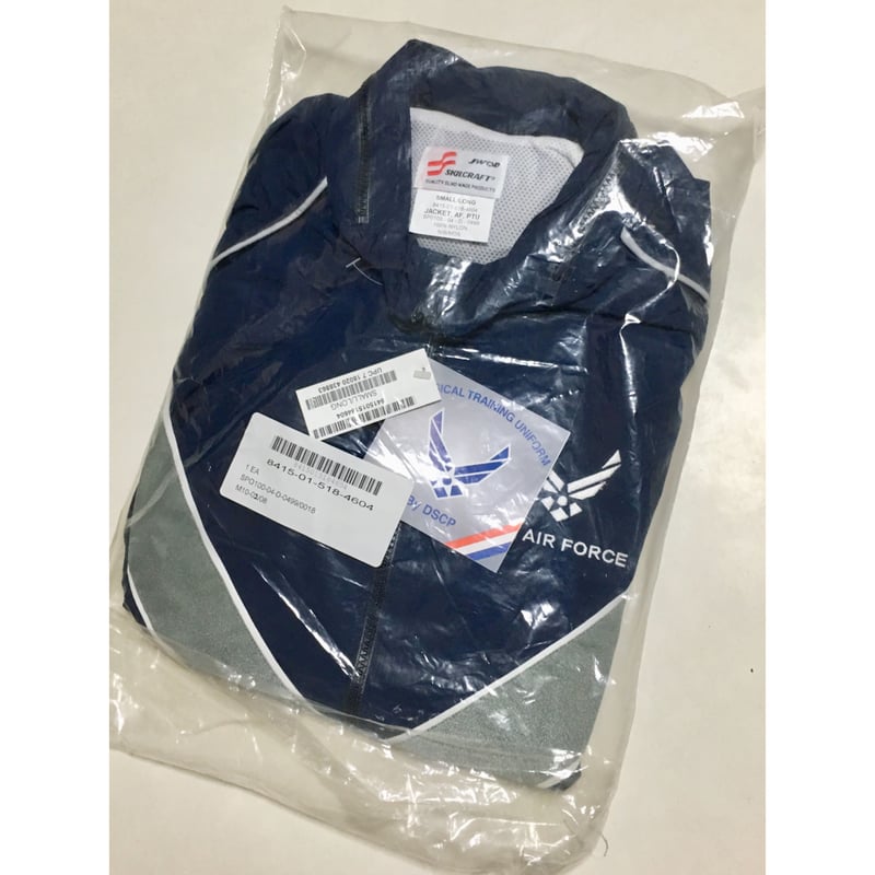 DEAD STOCK US AIRFORCE PTUナイロンジャケット SMALL | FBR