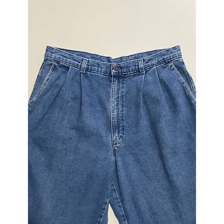 USED 90's Levi's DOCKERS LOOSE FIT デニムトラウザー 34/32