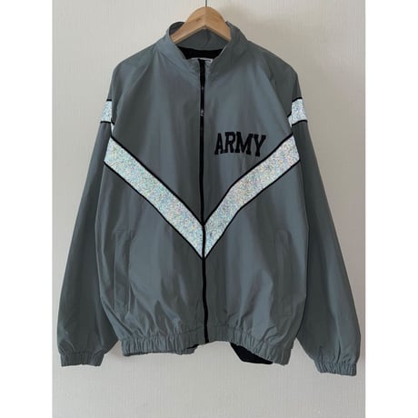 USED 90's  US ARMY IPFU トレーニング用　ナイロンJKT LARGE-REGULAR