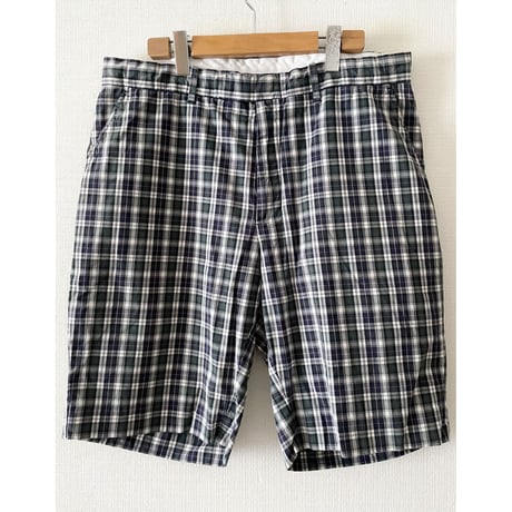 USED POLO ラルフローレン タータンチェックショートパンツ  36