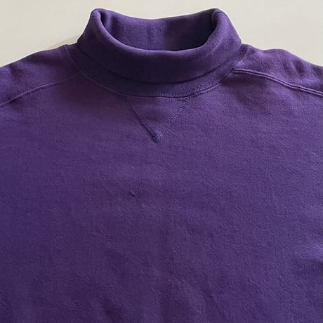 USED 90's アメリカ製 LL Bean×RUSSELL タートルネックスウェット L