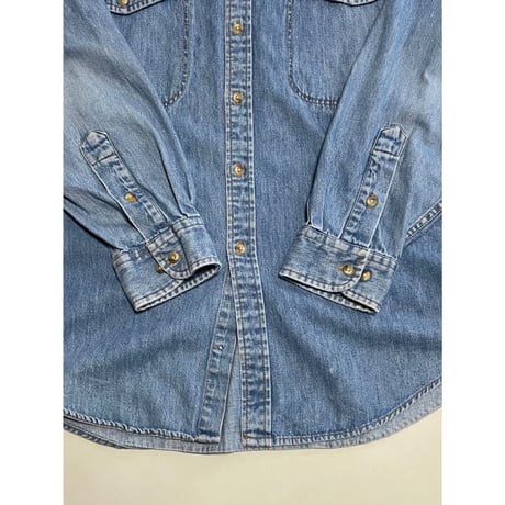 USED 90's OLD  GAP デニムシャツ L