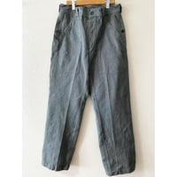 USED 80's スイス軍　デニムワークパンツ 45/80