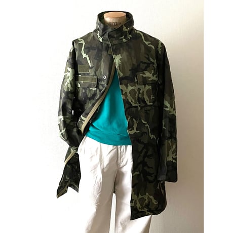DEAD STOCK チェコ軍 M95 フィールドコートウッドランド 3-50