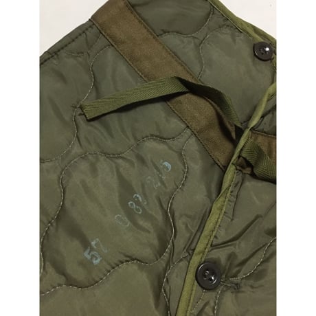 デッドストック チェコ軍　M85 キルティングライナーパンツ　VINTAGE 小さめサイズ　2
