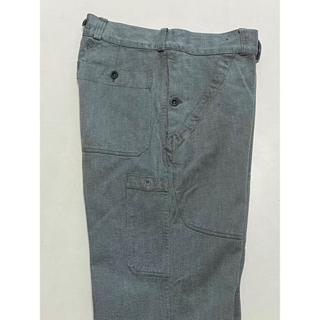 USED スイス軍　デニムワークパンツ 34/30相当 24